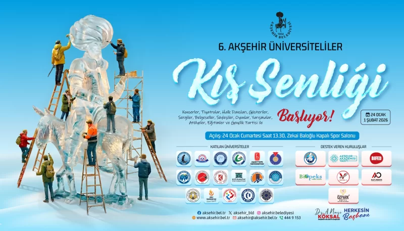 Akşehir Üniversiteliler Kış Şenliği Başlıyor!